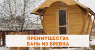 Бани из бревна